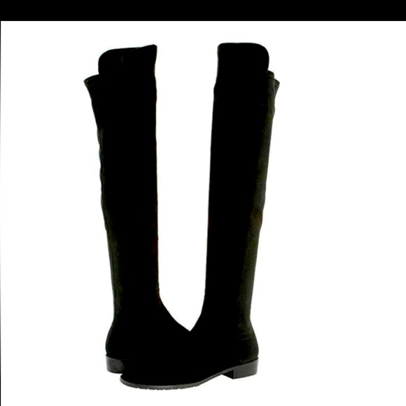 Weitzman 5050 Stuart Weitzman Allgood Suede Boot Stuart Weitzman